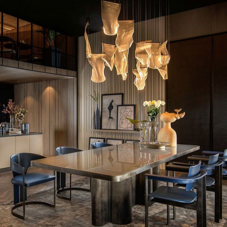 Rylight 8/12/18/28/38-Light Paper LED Chandelier