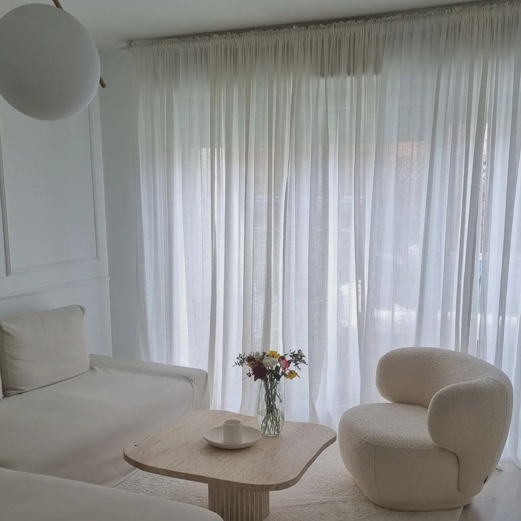 كرسي أريكة شيربا ملتف من Nordic Minimalist