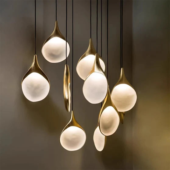 Modern Aesthetic Minimalism Contemporary Chandelier For Living Room/Dining Room