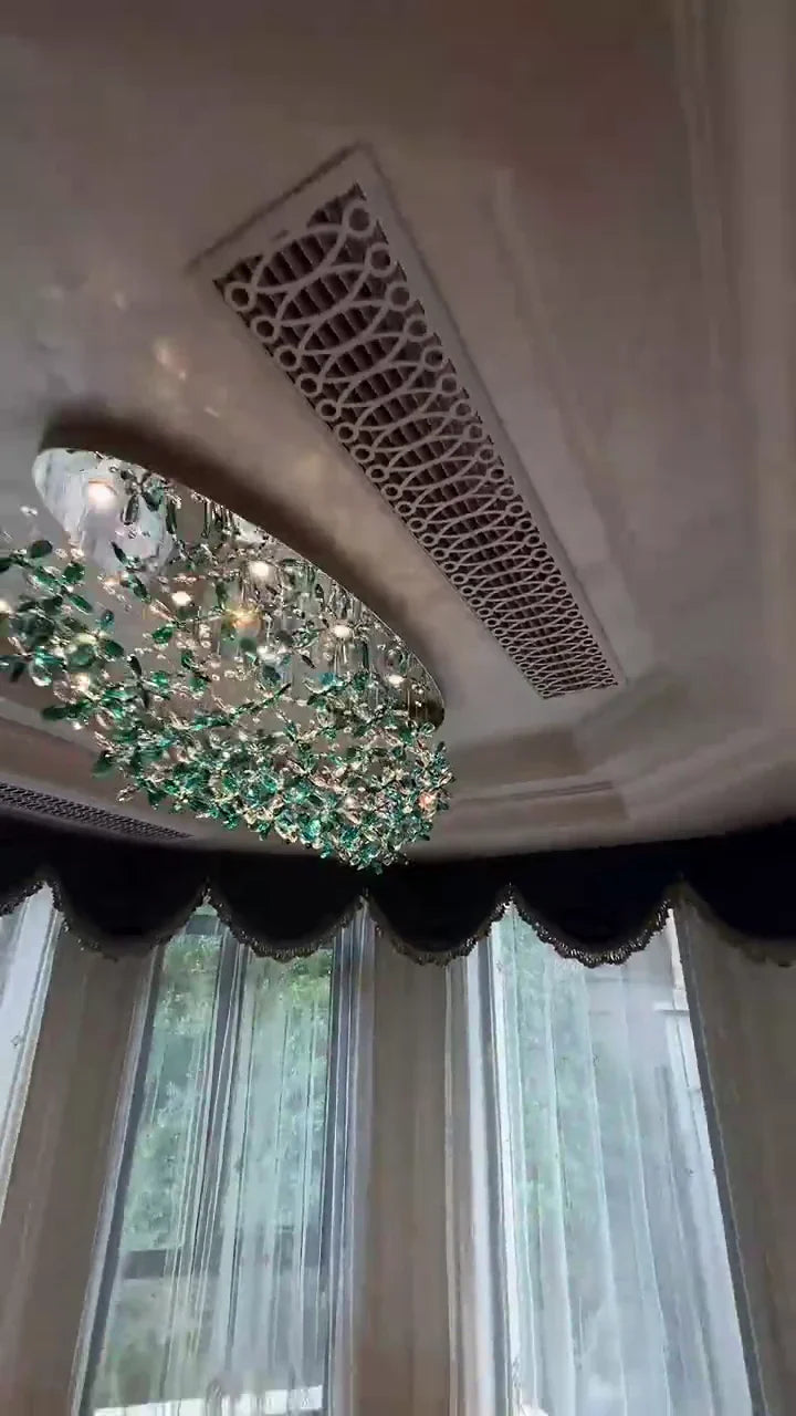 Light Luxury Crystal Chandelier For Dining Room/Living Room