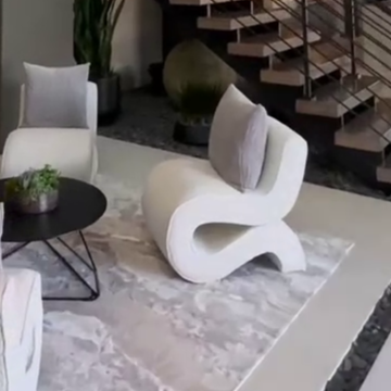 كرسي صالة رايلايت غير منتظم