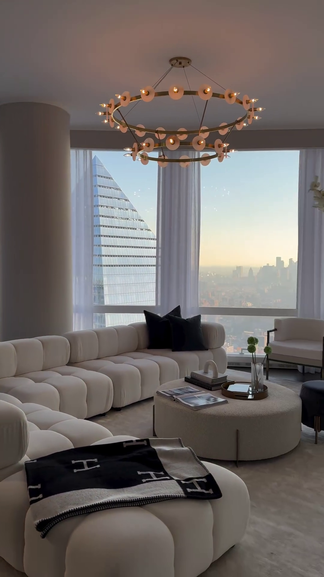 Rylight 1/2-Tier Ring Chandelier