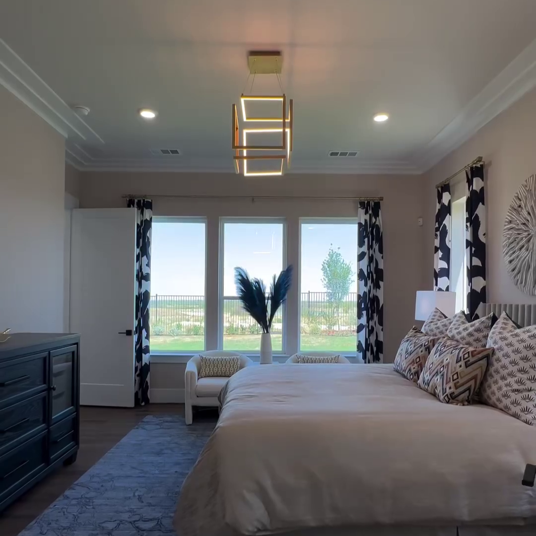 Rylight Goud/Zwarte Kubus LED Hanglamp