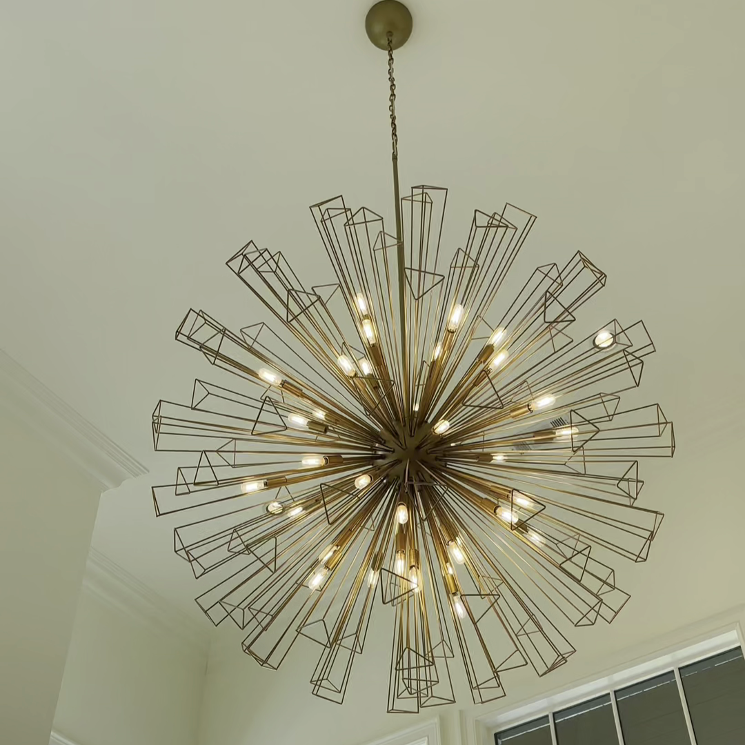 Moderne creatieve paardenbloemkroonluchter