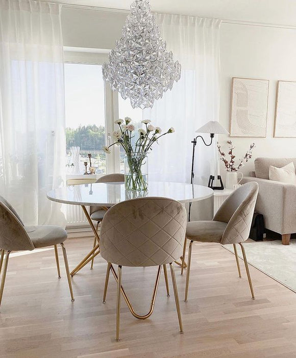 Rylight honingraatglas gelaagde kroonluchter