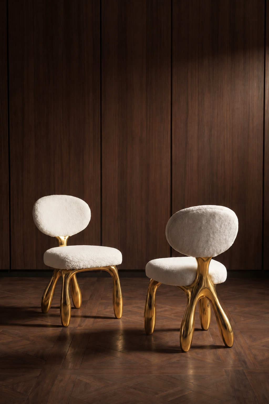 Iris Sculptural Dining/Dressing Chair