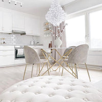 Rylight Honeycomb Glass Tiered Chandelier