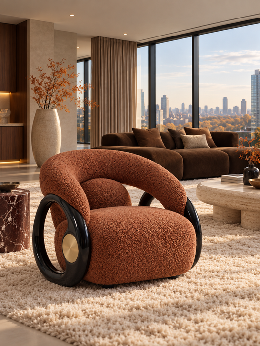 Moon Sculptural Lounge Chair