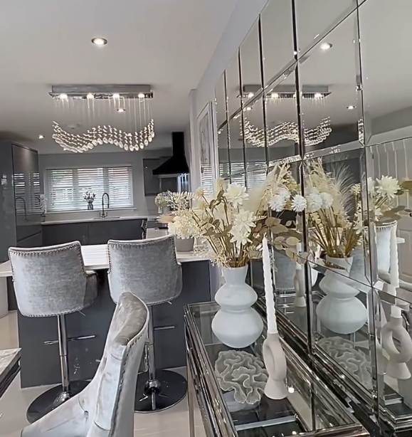 Rylight 4/6-lichts creatieve kristallen bolgolfkroonluchter