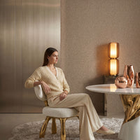 Iris Sculptural Dining/Dressing Chair