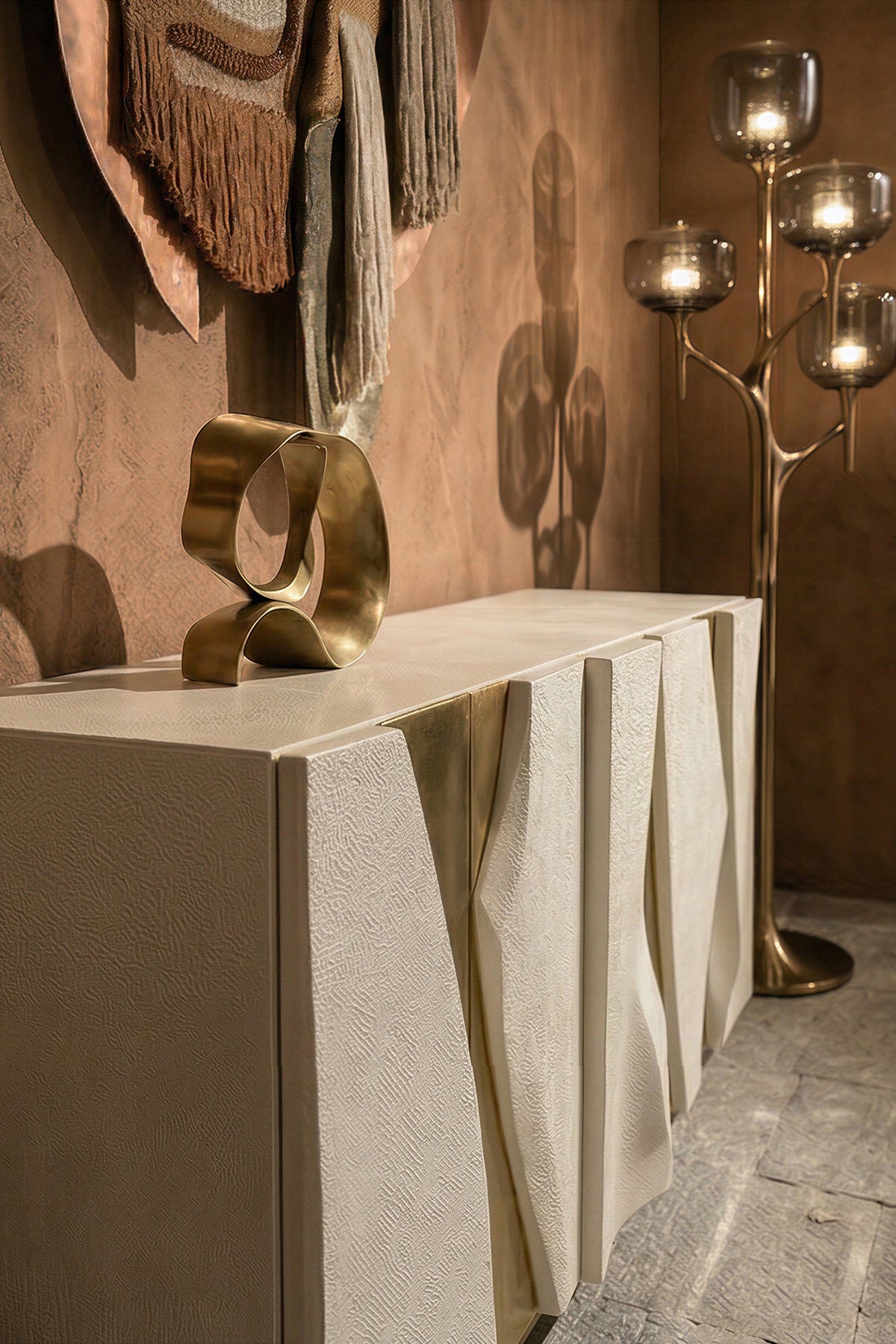 Aurum Facet Art Sideboard
