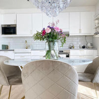 Rylight Honeycomb Glass Tiered Chandelier