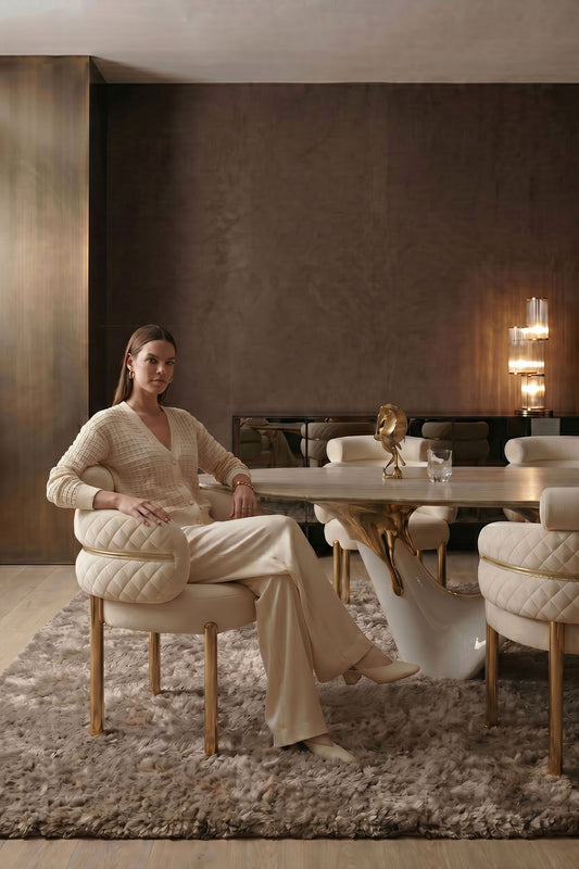 Aurelia Quilted Dining Chair
