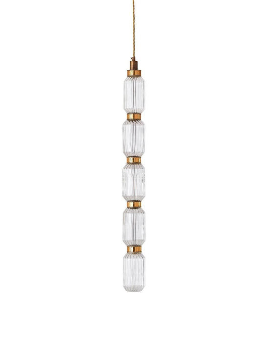 Irregular Art Glass Pendant Lamp