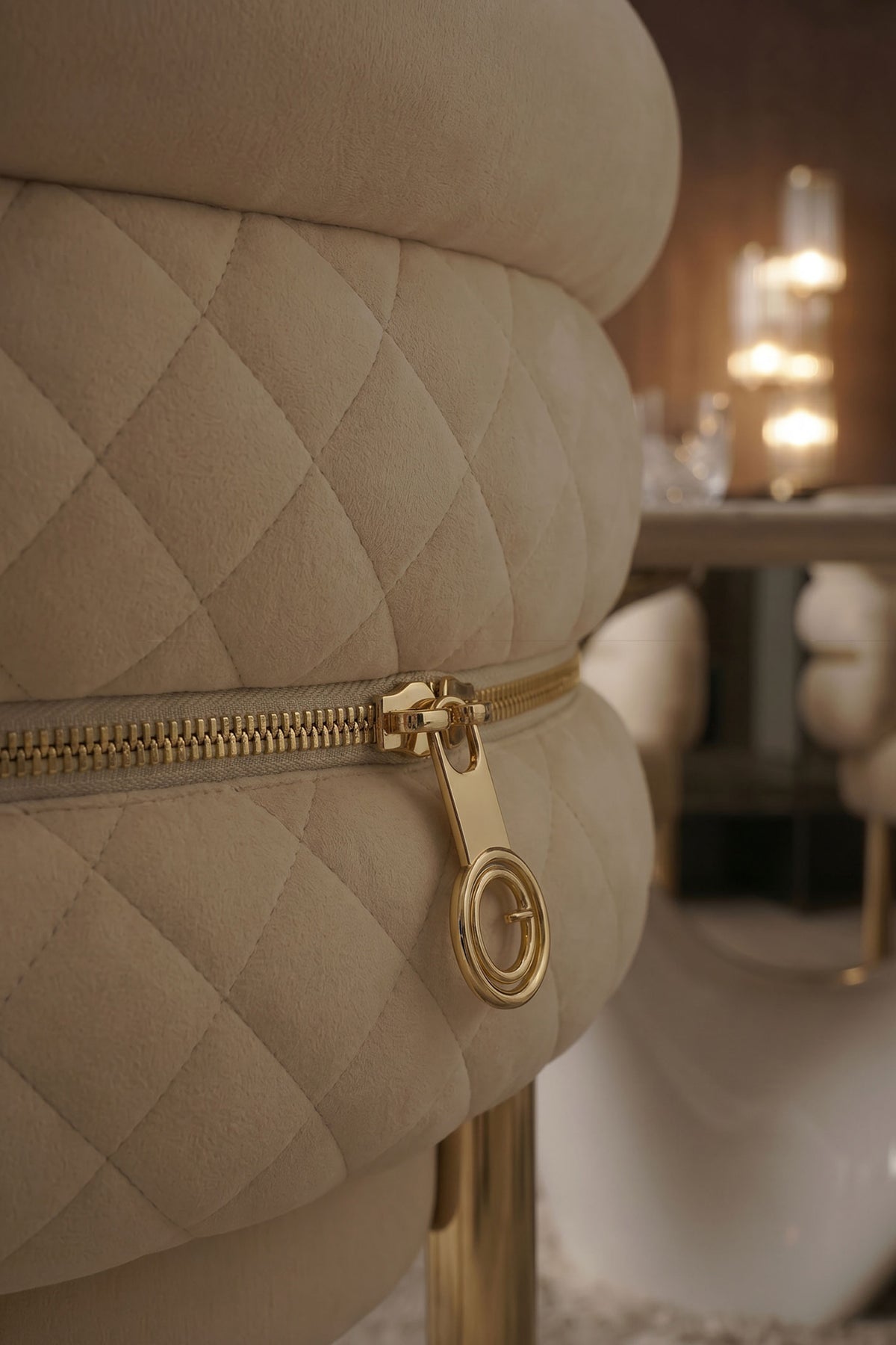 Aurelia Quilted Dining Chair
