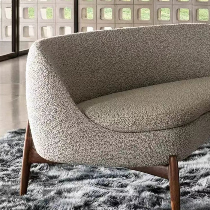 Italian Light Luxury Casual Fabric/Leather Sofa For Living Room