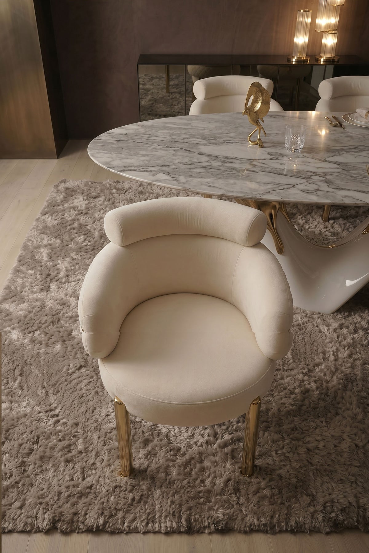 Aurelia Quilted Dining Chair