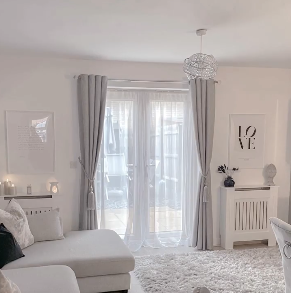 ثريا كريستال مستديرة Rylight 6/8-Light باللون الذهبي/الكروم