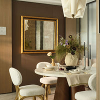 Iris Sculptural Dining/Dressing Chair