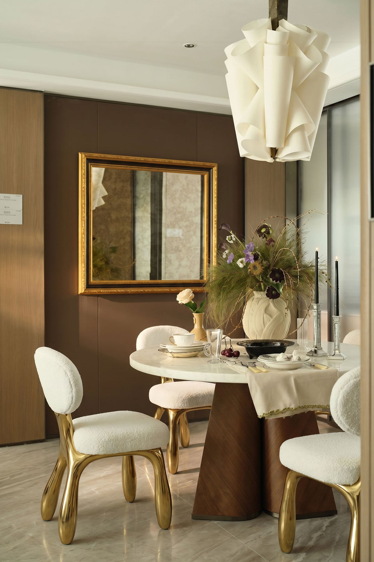 Iris Sculptural Dining/Dressing Chair