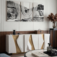 Aurum Facet Art Sideboard