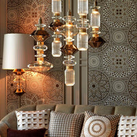 Irregular Art Glass Pendant Lamp