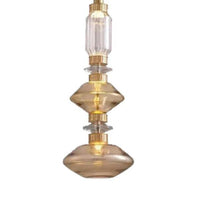 Irregular Art Glass Pendant Lamp