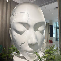 Modern Abstract Portrait Sculpture