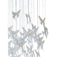 Rylight Fantasy Butterfly Elf Styling Pendant in White/Gold Color