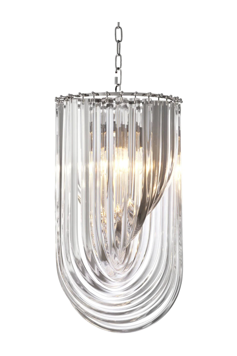 Rylight Semi-elliptic Acrylic Pendant for Staircase/Hallway/Entryway Mainly