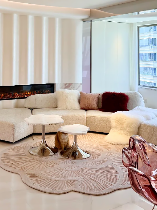 Natural Alabaster Irregular Coffee Table Set