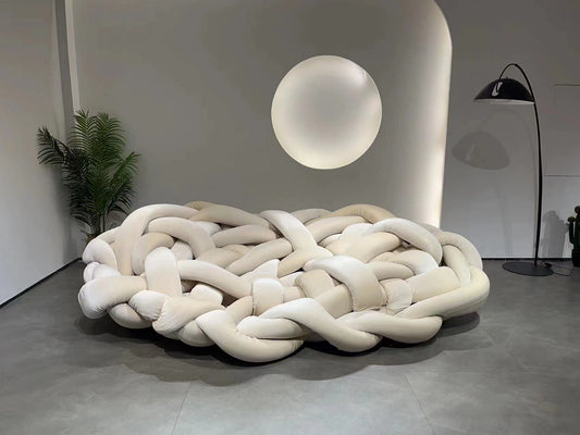 Rylight Python Velvet Tubes Sofa
