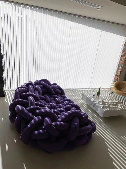 Rylight Python Velvet Tubes Sofa