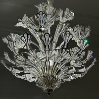 French Style Floral Crystal Chandelier