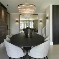 Rylight Post-modern Simple Style Light Luxury Crystal Chandelier Is Suitable