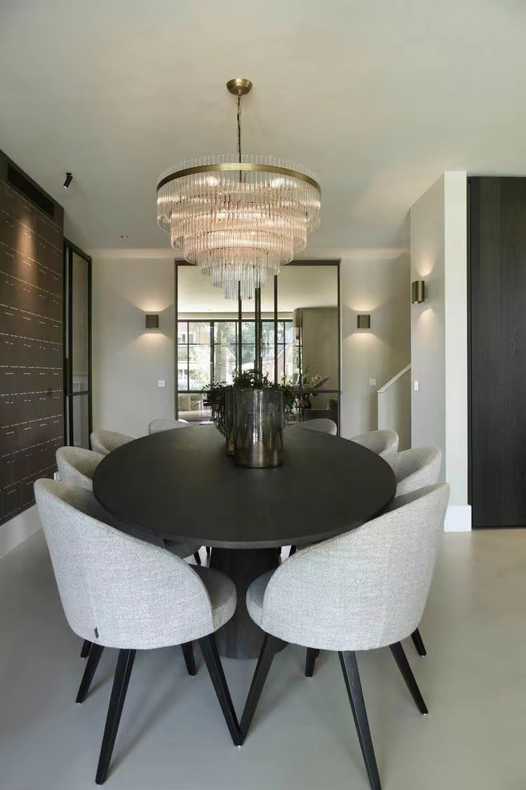 Rylight Post-modern Simple Style Light Luxury Crystal Chandelier Is Suitable