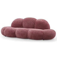 Rylight Fluff Velvet Sofa for Living Room/Bedroom