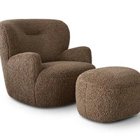 Modern Cream Bear Lounge Chair