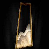 ثريا رخامية فاخرة حديثة من Rylight باللون الذهبي