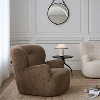Modern Cream Bear Lounge Chair
