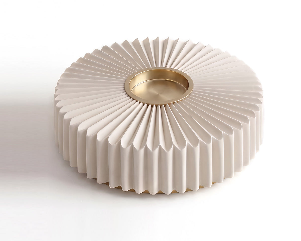 Folded Light Sculptural Coffee Table