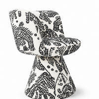 Tiger Mountain Sculptural Pedestal Chair