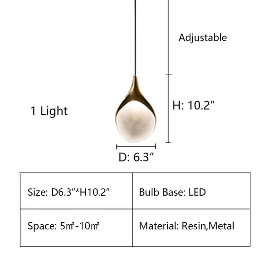 Modern Aesthetic Minimalism Contemporary Chandelier For Living Room/Dining Room