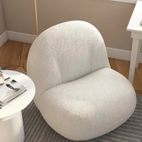 Nordic Fleece Pear Sofa Stoel voor Slaapkamer/Studeerkamer/Balkon