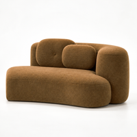Château Sculptural Modular Mohair Sofa