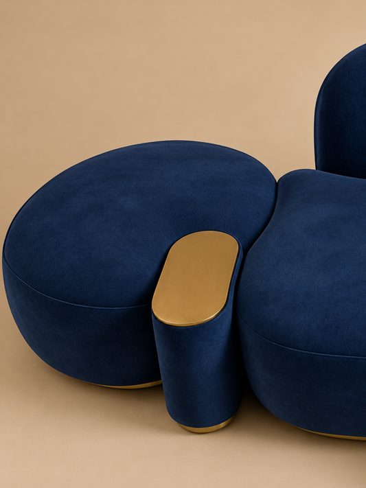 Shell Sculptural Art Sofa