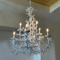 Rylight Pure White Coral Chandelier