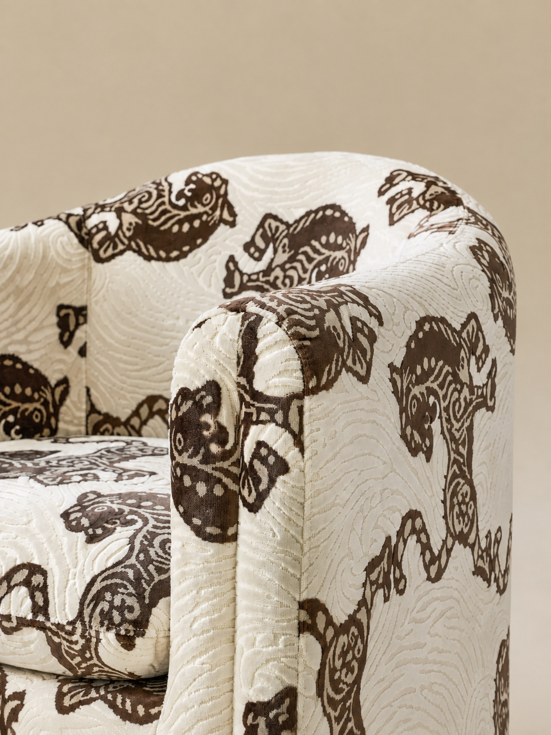 Bennett Tiger Mountain Sculptural Accent Chair
