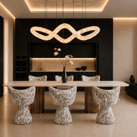 Tiger Mountain Sculptural Pedestal Chair