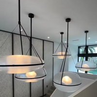 Modern Designer Recommended Elliptical Shell Pendant